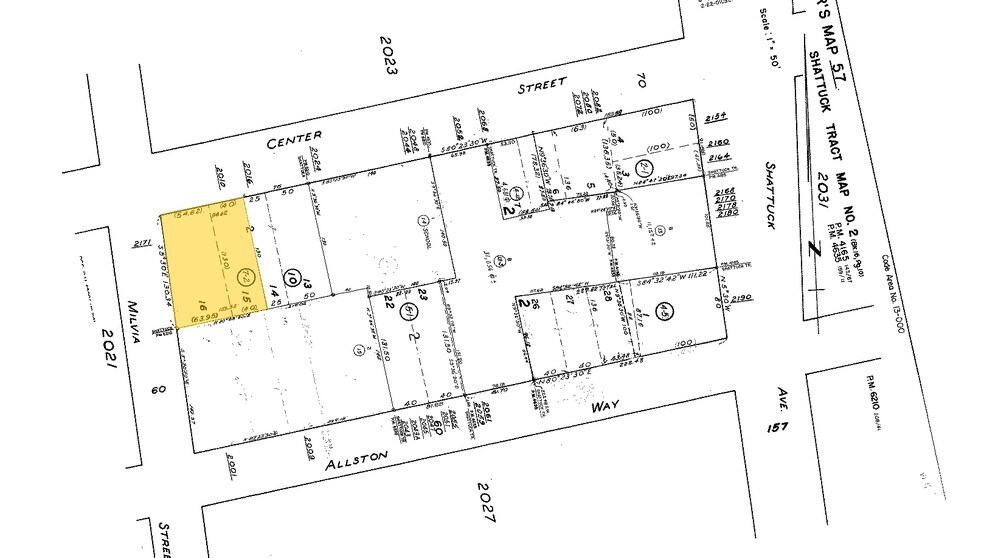 2000 Center St, Berkeley, CA à louer - Plan cadastral – Image 2 sur 17