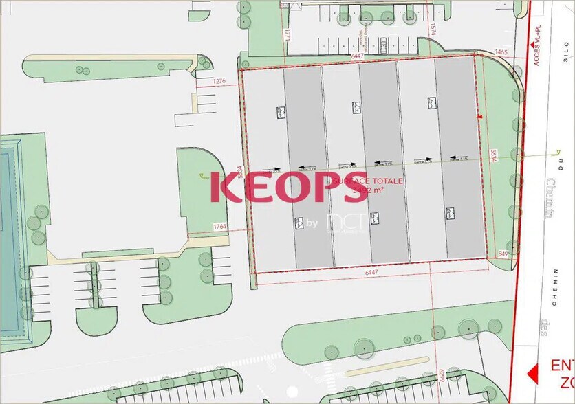 Industriel/Logistique dans Toulouse à louer - Plan d’étage – Image 2 sur 5