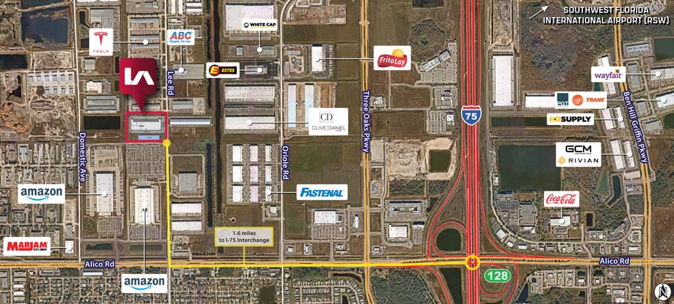 16230 Lee Rd, Fort Myers, FL à louer - Aérien – Image 2 sur 2