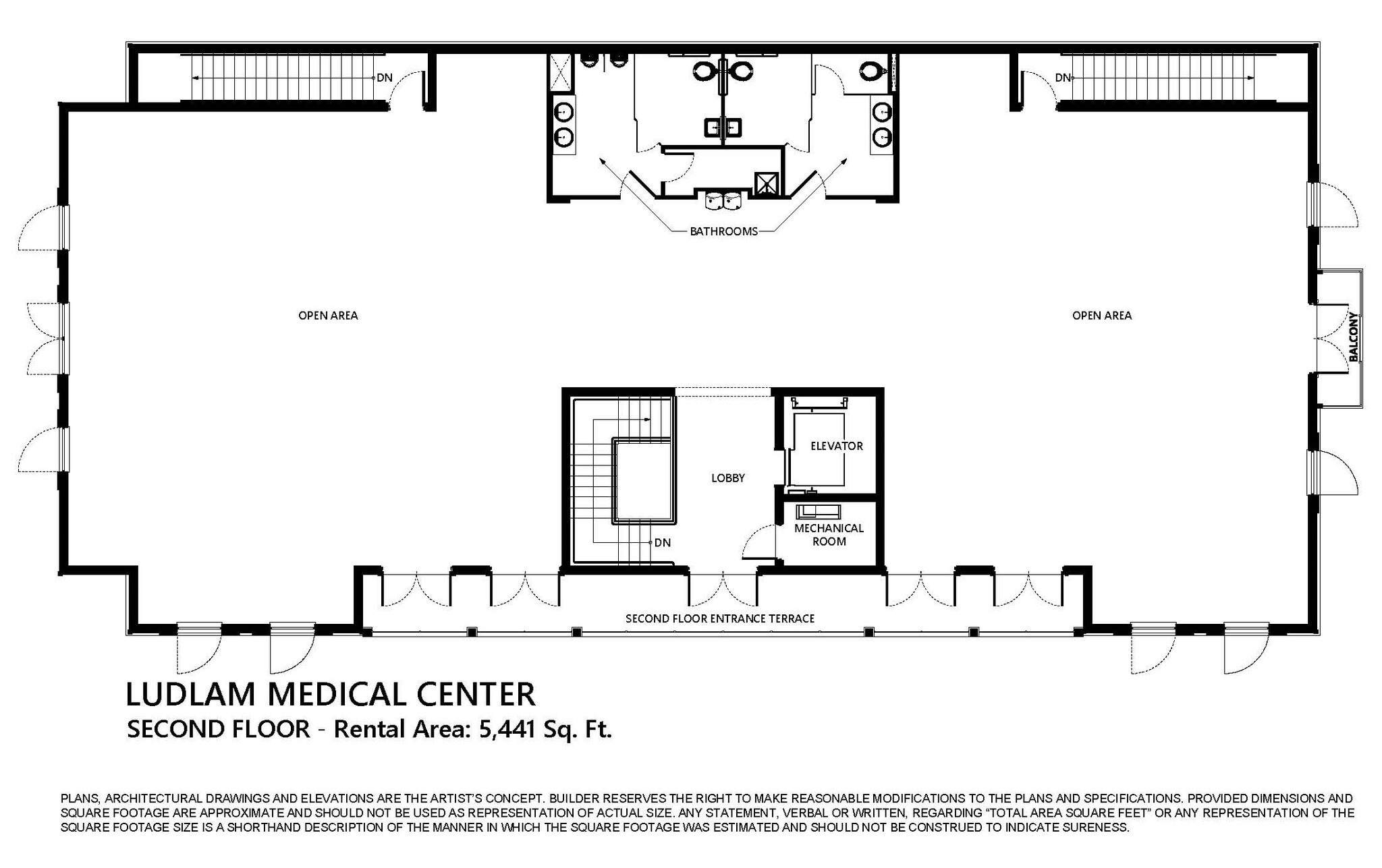5620 SW 67th Ave, South Miami, FL à louer Plan d’étage– Image 1 sur 4
