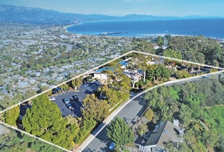 800 Miramonte Dr, Santa Barbara, CA - Vue aérienne  vue de carte
