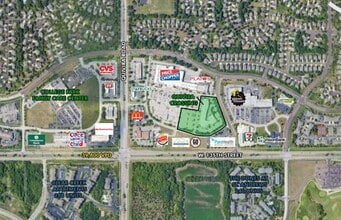 11440-11552 W 135th St, Overland Park, KS - Vue aérienne vue de carte