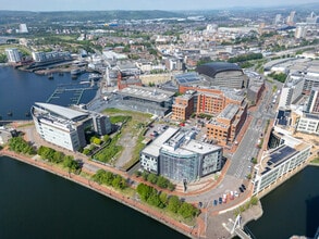 3 Britannia Quay, Cardiff, VGL - Vue aérienne vue de carte - Image1