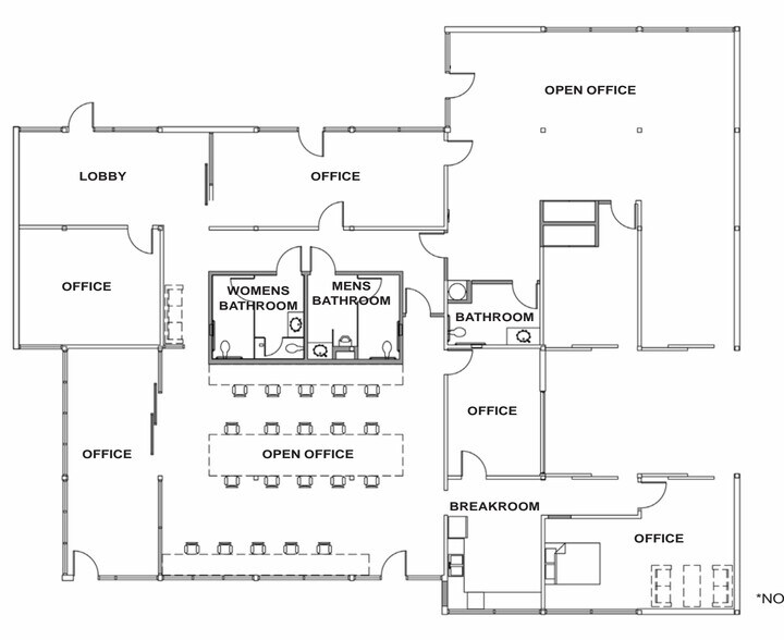 580-600 N Park Ave, Pomona, CA à vendre - Plan d’étage – Image 2 sur 6