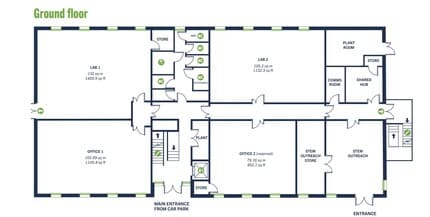 Stansfield Park, Quarry Road, Oxford à louer Plan d’étage– Image 2 sur 3