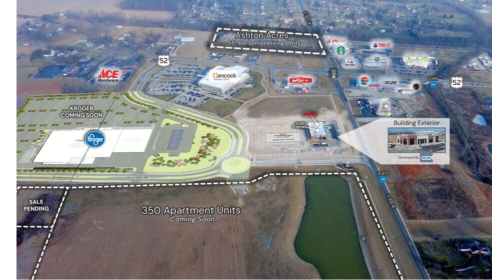 6073 W US Highway 52, New Palestine, IN à louer - Photo de l’immeuble – Image 2 sur 8