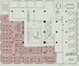 119 6th Ave SW, Calgary, AB à louer Plan d’étage– Image 2 sur 2