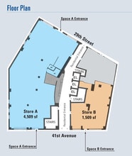 29-28 41st Ave, Long Island City, NY à louer Plan d’étage– Image 1 sur 6