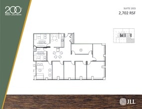 200 W Jackson Blvd, Chicago, IL à louer Plan de site– Image 1 sur 1