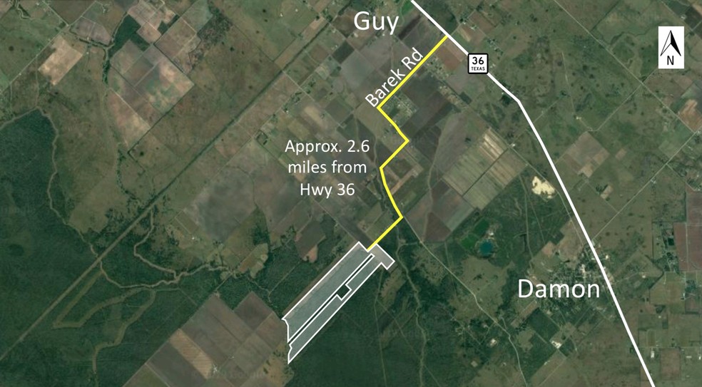 522 CR, Damon, TX à vendre - Photo de l’immeuble – Image 3 sur 3