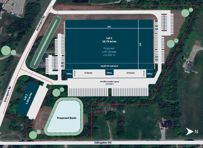 5610 Groveport Rd, Groveport, OH à louer - Plan de site – Image 2 sur 2