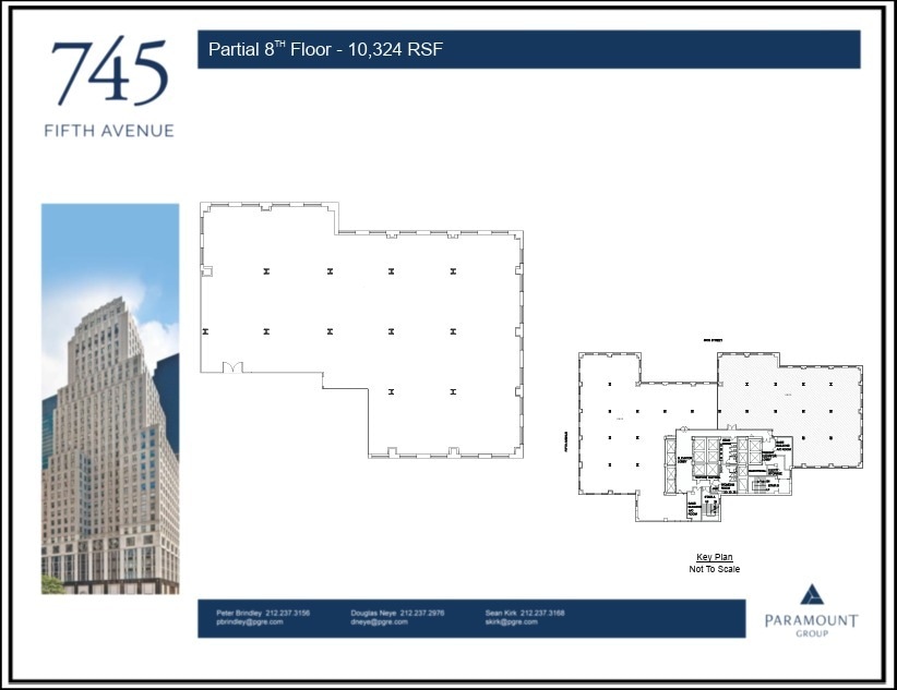 745 Fifth Ave, New York, NY à louer Plan d’étage– Image 1 sur 1