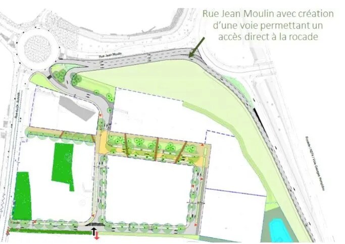 Bureau dans Saint-Apollinaire à vendre - Plan de site – Image 2 sur 4