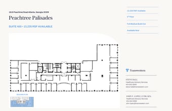 1819 Peachtree Rd, Atlanta, GA à louer Plan d’étage– Image 1 sur 1