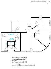 2310 Paseo Del Prado, Las Vegas, NV à louer Plan d’étage– Image 1 sur 1