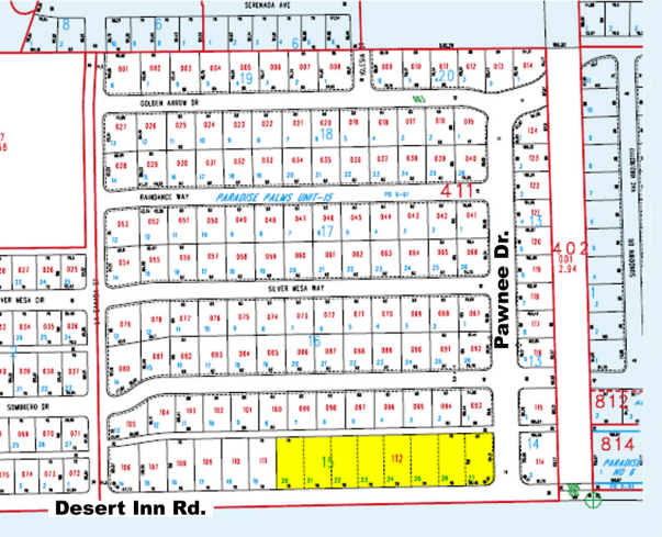 1700 E Desert Inn Rd, Las Vegas, NV à louer - Plan cadastral – Image 3 sur 48