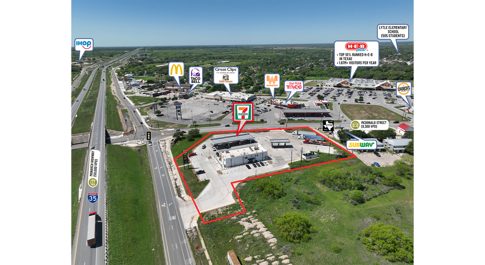 19525 McDonald st, Lytle, TX à vendre - Photo de l’immeuble – Image 3 sur 5