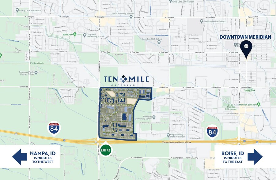 W Peak Cloud Ln, Meridian, ID à vendre - Photo de l’immeuble – Image 3 sur 4