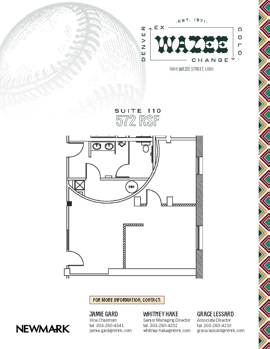 1900 Wazee St, Denver, CO à louer Plan d’étage– Image 1 sur 1
