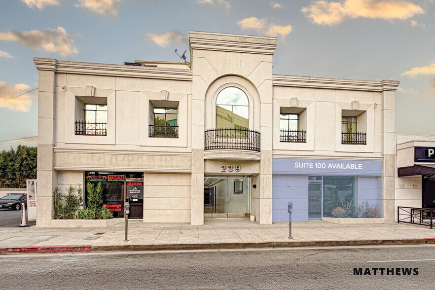 239 S La Cienega Blvd, Beverly Hills, CA à louer - Photo de l’immeuble – Image 1 sur 3