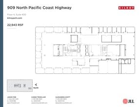 909 N Pacific Coast Hwy, El Segundo, CA à louer Plan de site– Image 1 sur 1
