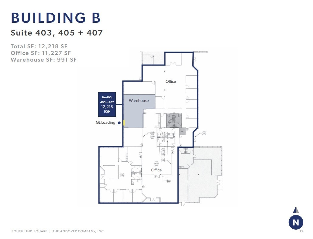 401-421 SW 41st St, Renton, WA à louer Plan d’étage– Image 1 sur 3