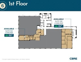1776 E Warm Springs Rd, Las Vegas, NV à louer Plan d’étage– Image 1 sur 1