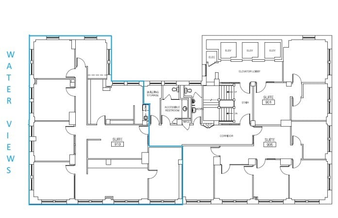 705 2nd Ave, Seattle, WA à louer Plan d’étage– Image 1 sur 1