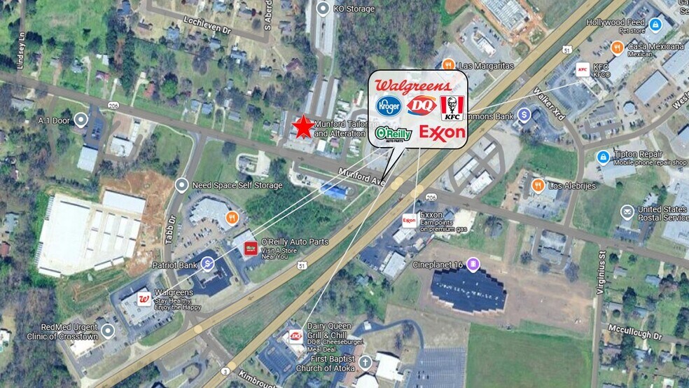 80 Munford Ave, Munford, TN à louer - Photo de l’immeuble – Image 3 sur 3