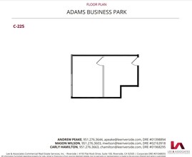 2900 Adams St, Riverside, CA à louer Plan d’étage– Image 1 sur 1
