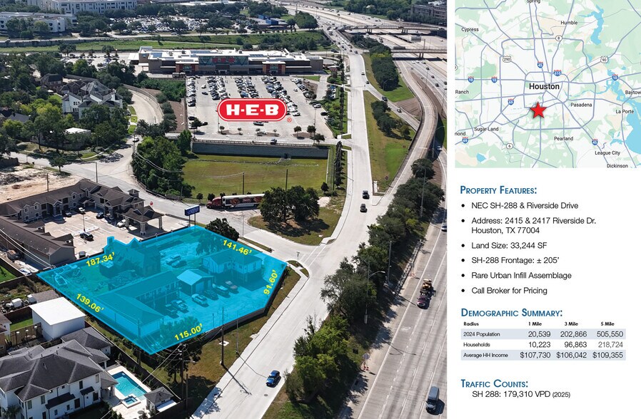 2415 & 2417 Riverside Land portefeuille de 1 biens à vendre sur LoopNet.fr - Photo de l’immeuble – Image 3 sur 3