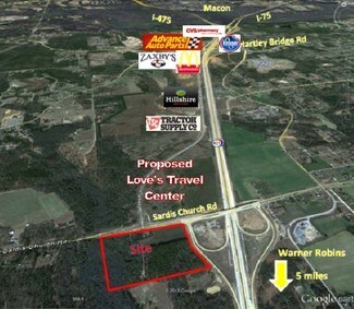 Plus de détails pour 5250 Sardis Church Rd, Macon-Bibb, GA - Terrain à vendre