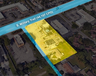 Plus de détails pour 1370 S Military Trl, West Palm Beach, FL - Local commercial à vendre