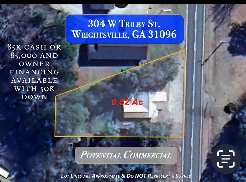 304 Trilby st, Wrightsville, GA à vendre - Photo de l’immeuble – Image 1 sur 7