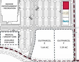 44 New Hill Rd, Apex, NC à louer Plan de site– Image 2 sur 2