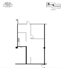 1805 Sardis Rd N, Charlotte, NC à louer Plan d’étage– Image 1 sur 1