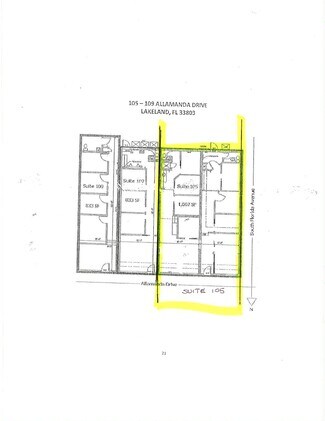 Plus de détails pour 107-121 Allamanda Dr, Lakeland, FL - Bureau/Local commercial à louer