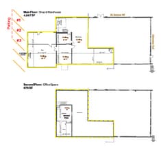 520 36 Av NE, Calgary, AB à louer Plan d’étage– Image 2 sur 8