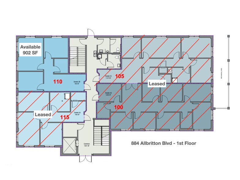 884 Allbritton Blvd, Mount Pleasant, SC à louer - Photo de l’immeuble – Image 2 sur 7