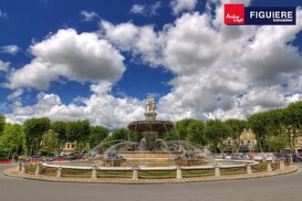 2 Place Jeanne D'Arc, Aix-en-Provence, BDR - Vue aérienne vue de carte - Image1