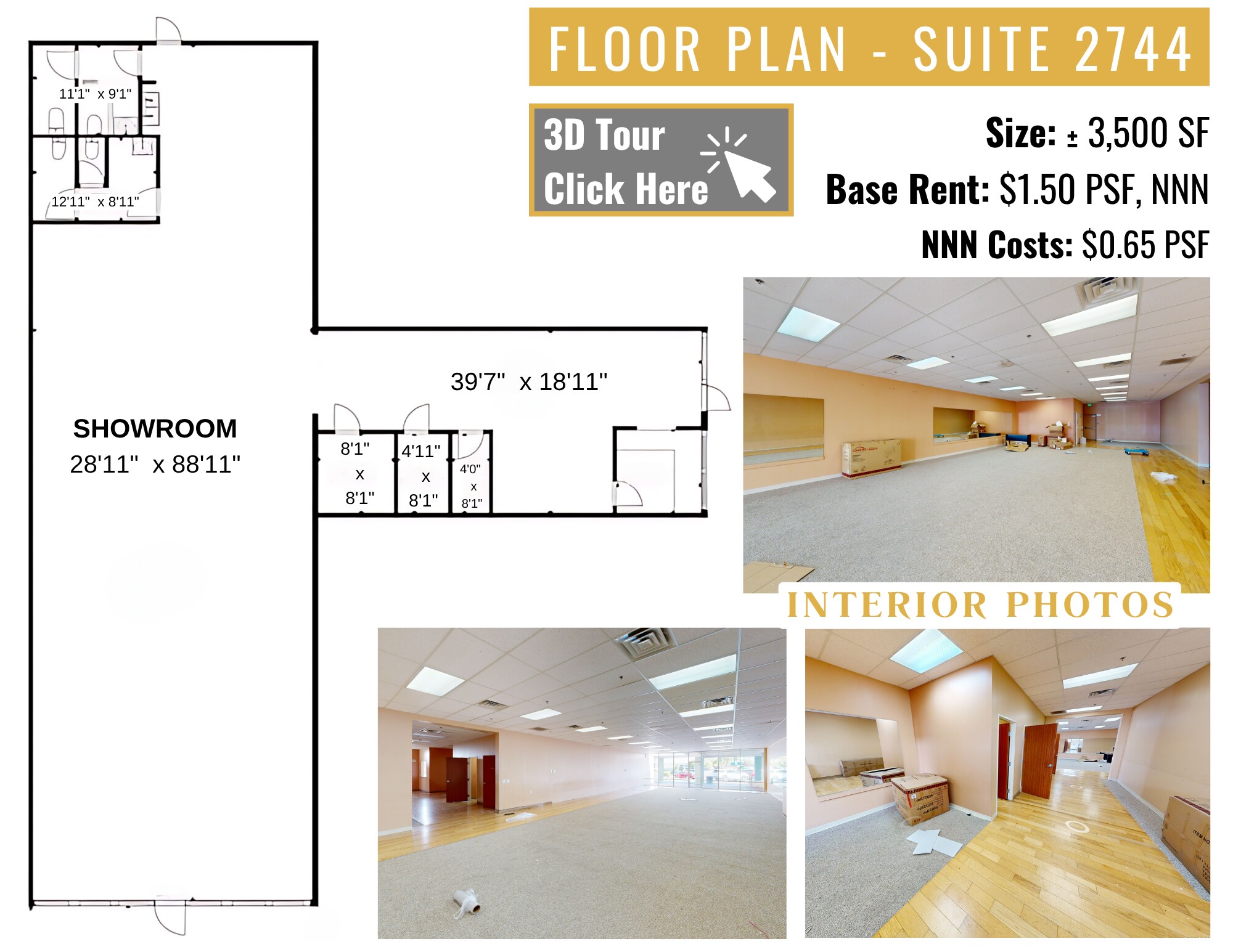 2700-2826 Marconi Ave, Sacramento, CA à louer Photo intérieure– Image 1 sur 4