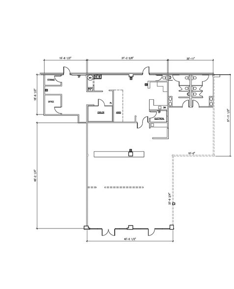 1423 Gadsden Hwy, Birmingham, AL à louer - Plan d’étage – Image 3 sur 3