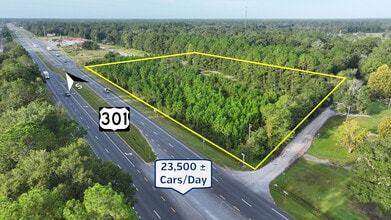 N Highway 301, Lawtey, FL - Vue aérienne vue de carte - Image1