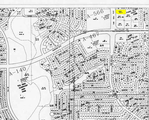 5411 Basswood Blvd, Fort Worth, TX à louer - Plan cadastral – Image 2 sur 13