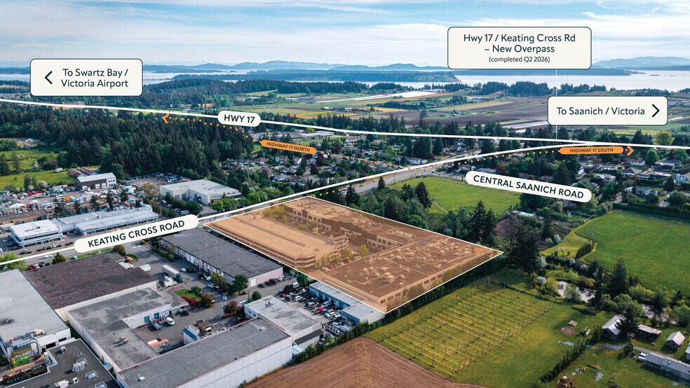 2261 Keating Cross Rd, Central Saanich, BC à vendre - Photo de l’immeuble – Image 3 sur 7
