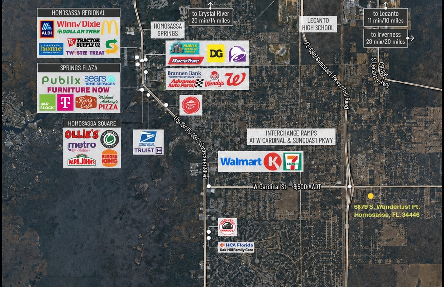 6879 Wanderlust Point, Homosassa, FL à vendre - Photo de l’immeuble – Image 2 sur 3
