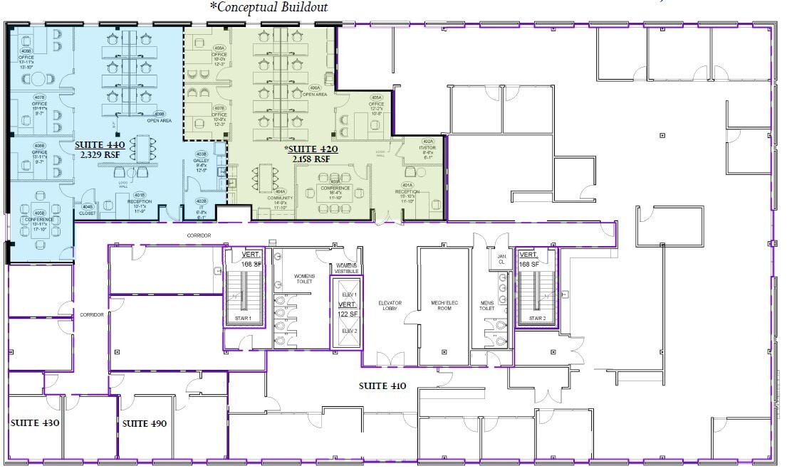 4530 Park Rd, Charlotte, NC à louer Plan d’étage– Image 1 sur 1
