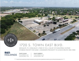 Plus de détails pour 1720 S Town East Blvd, Mesquite, TX - Industriel/Logistique à louer
