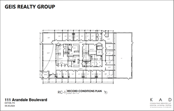 111 Arrandale Blvd, Exton, PA à louer Plan d’étage– Image 1 sur 1