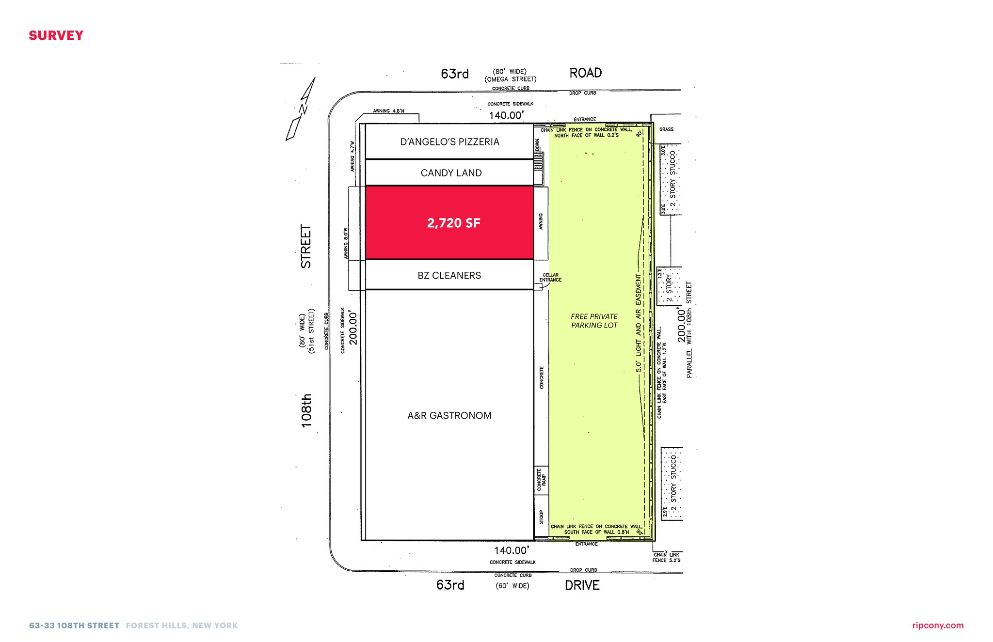 63-33 108th St, Forest Hills, NY à louer Plan d’étage– Image 1 sur 1